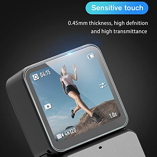 lifcasual Filme de proteção de lente de câmera de ação de vidro temperado protetor de tela com subst