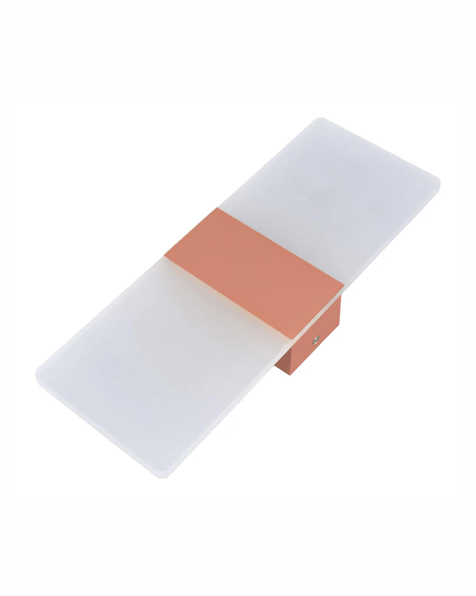 Rose Gold LED Wall Sconce - Modern Acrylic Light -5