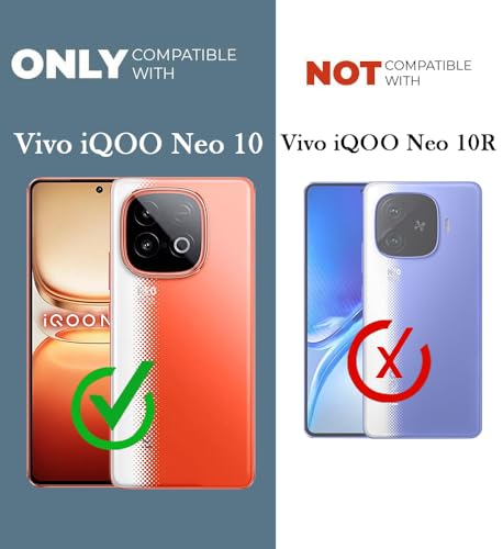 Image of Jkobi Vivo iQOO Neo 10 (Clear Shockproof Case with Camera Protection | Soft and Flexible | Transparent)