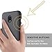 Competible with Samsung Galaxy J7 2018 Case with Tempered Glass Screen Protector, Full Body Protective Shockproof Case Cover for Samsung J7 V (Black)