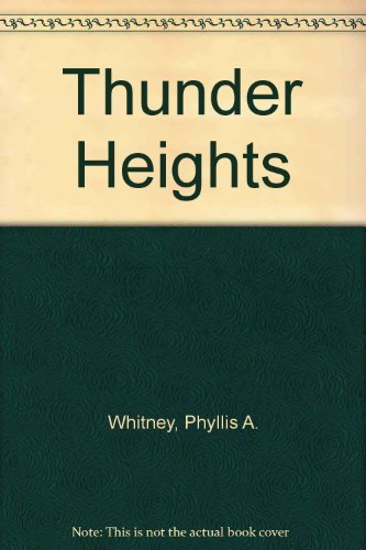 Thunder Heights 0061002151 Book Cover