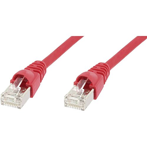 TELEGÄRTNER Patch-Kabel (Cat. 7, F-STP LSZH 0,5 m) rot, L00000A0074