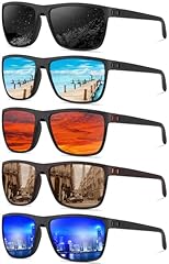 5pack(black+brown+ice Blue+red+dark Blue)