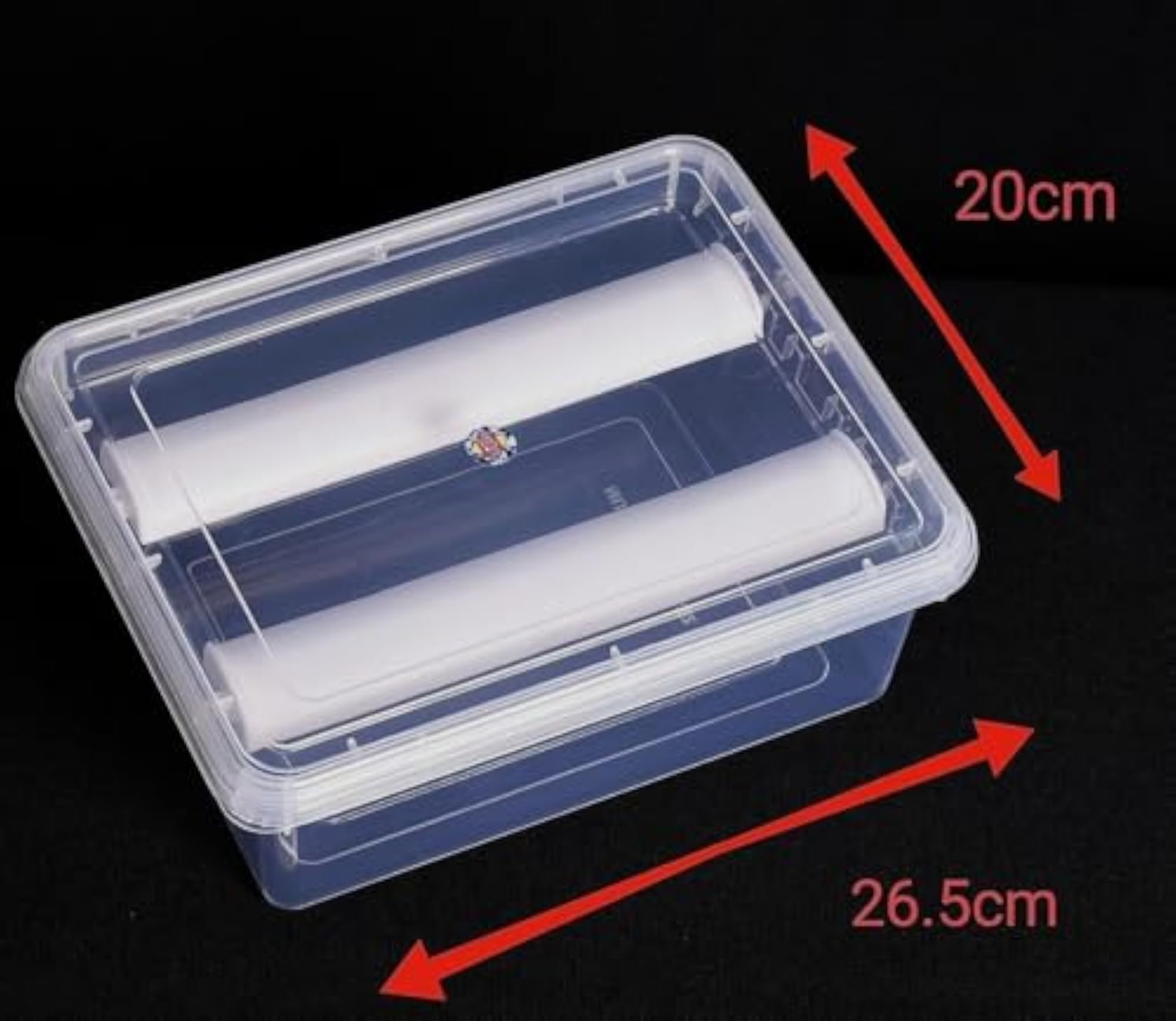 Plastic Adjustable 2 Rod Bangle Box Chudi Set Organizer
