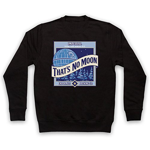 Sweat-shirt Star That's No Moon Imperial Dark Side coupe confortable adulte