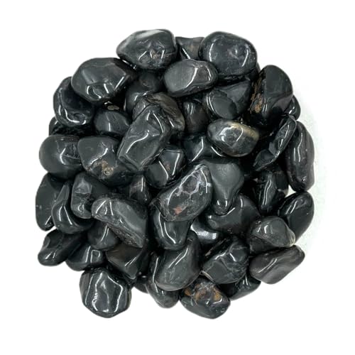 Pachamama Essentials Black Onyx Tumbled - Healing Stone - 20-25mm (1)