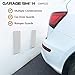 AMPULLA GWP02S Garage Wall Protector Car Door Protectors, Designed in Germany (2-Pack)