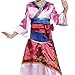 Mulan Deluxe Costume, Pink, Medium (7-8)