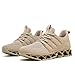 Men's Blade Fashion Sneakers Shoes Breathable Walking Shoe Sport Athletic Shoes Running Shoes Khaki