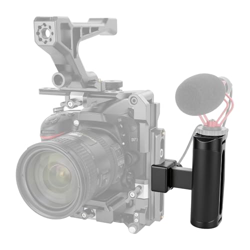 Image of CAMVATE Side Handle Grip with NATO Rail Clamp for Camera Cage-4019