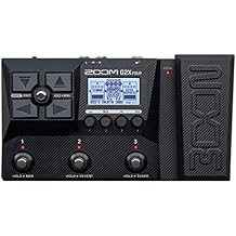 Zoom G2X Four Guitar Effects Processor for Guitarists with Expression Pedal, 75+ Effects & Amp Modeling, Multi-Layer IRs, Looper, Rhythm Patterns, Tuner & USB Audio Interface