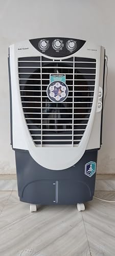 Image of Add Guard t Desert Air Cooler- 100 L | Cooler with High Air Delivery, Ice Chamber, Honeycomb Pads, Sturdy Wheels | Room Cooler with Inverter Compatibility| 2-year Warranty by Add Guard