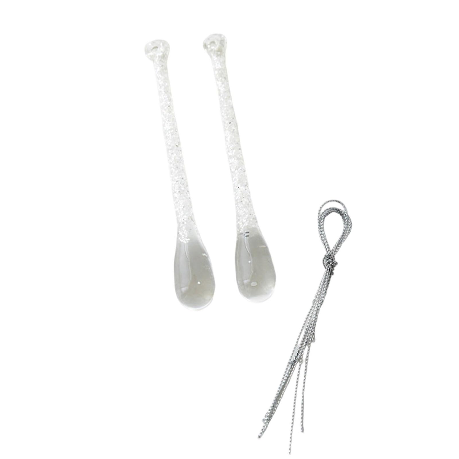 Linvimia G Shimmerin Frosted Acrylic ‌Frozen Vacation Decorations ‌Stable‌ ‌Featherweight‌ Hangin Decorations For Merry‌ Season Adornment‌ Artistic Christmas Tree Decoration