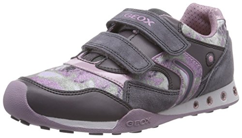 Geox Jr New Jocker Girl chaussures basses confortables sans douleur