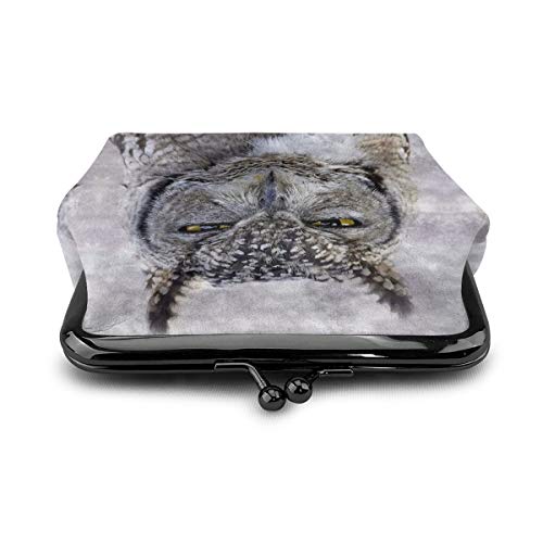 Cute Owl Buckle Coin Purses Vintage Pouch Kiss-Lock Clasp Closure Change Purse Wallets Gifts For Women Kids Girls Key Holder #TOP1
