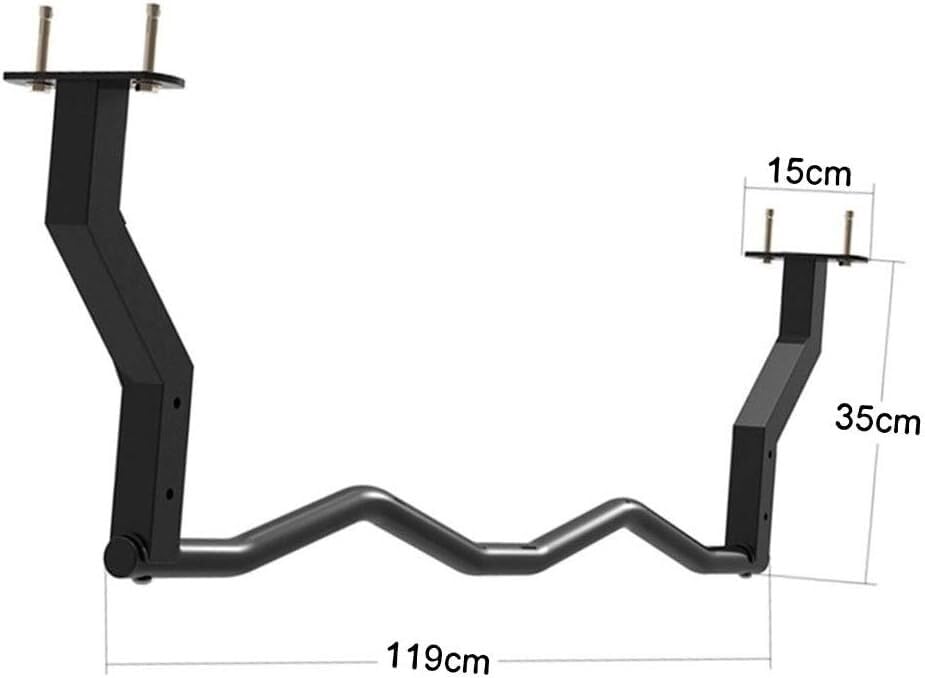 Barra de dominadas de pared, el soporte ideal para tonificar tus brazos 6