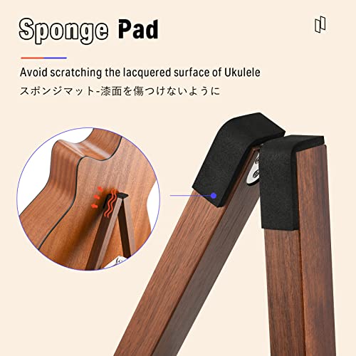 Donner Support Guitare en Bois Porte Guitare, A-frame Stand Guitare Pliable Portable pour Guitare Acoustique et… - Les Beatles, Paul McCartney, John Lennon, RIngo Starr, George Harrison Donner Support Guitare en Bois Porte Guitare, A-frame Stand Guitare Pliable Portable pour Guitare Acoustique et… – Image 5