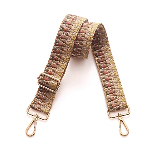 Image of S-Jacorry Purse Strap Replacement Crossbody Wide Shoulder Strap Adjustable Canvas Straps Handbag Strap Replacement Belts