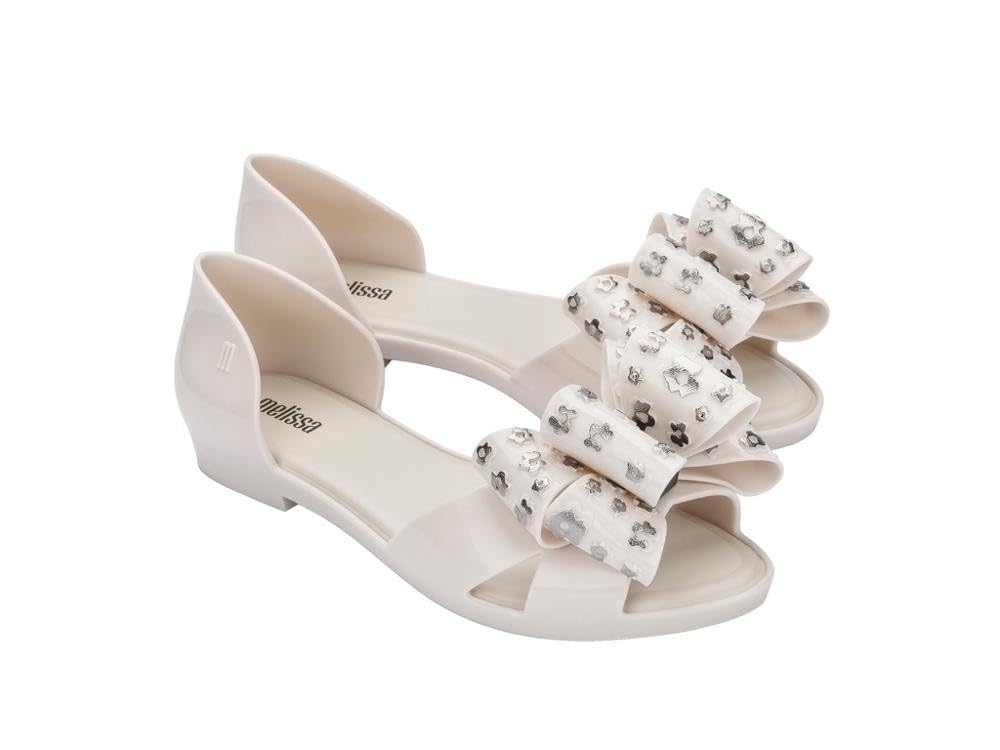 melissa Women's Seduction Vi Ad Sandals, Aa590 Beige Silver, 5 UK