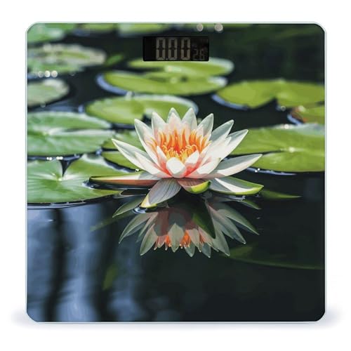 Báscula digital Water Lily para baño precisión alta miniatura 1