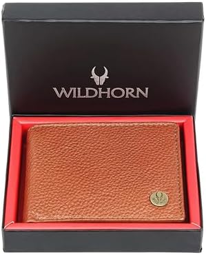 Wildhorn Genuine Leather Hand-Crafted Wallet for Men's