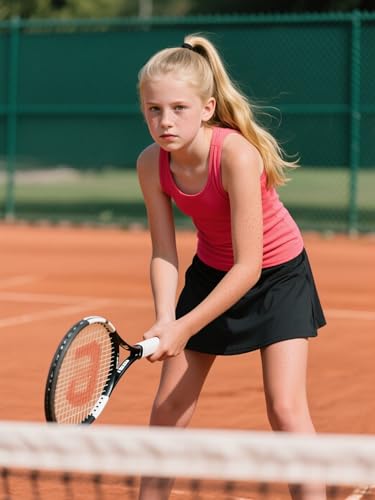 Image of Girls Tank Tops Cotton Sleeveless Undershirt Tank Tops Basic Shirts for Girls Kids Dancewear