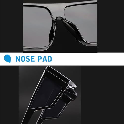 Lunettes de soleil rétro à grande monture pour vos sorties et voyages