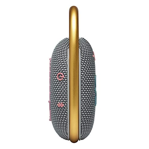 JBL Clip 4 - Portable Mini Bluetooth Speaker, big audio and punchy bass, integrated carabiner, IP67 waterproof and dustproof, 10 hours of playtime, speaker for home, outdoor and travel (Grey) - image 7
