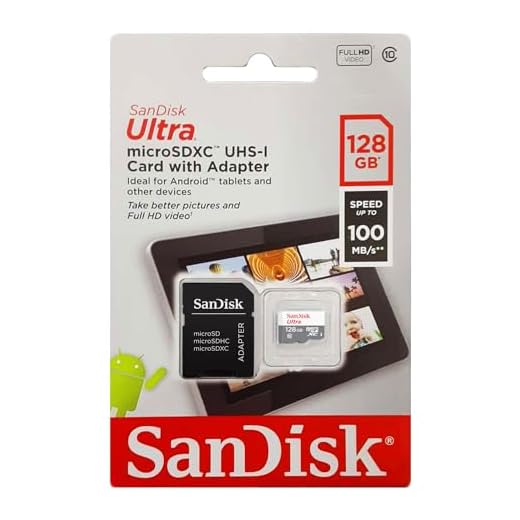 Cartão de memória - microSDXC - 128GB - Sandisk Ultra UHS-I - SDSQUNC-128G-GN6MA
