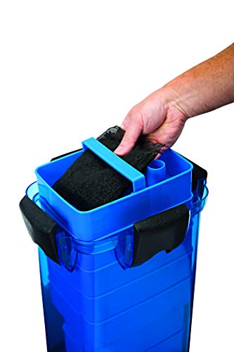 Image of Penn-Plax Filtrx Purifying Media for Canister Filters - Compatible with Cascade, Marlin, and Other Aquarium Filter Systems with Trays - Activated Carbon (CFSCB1)