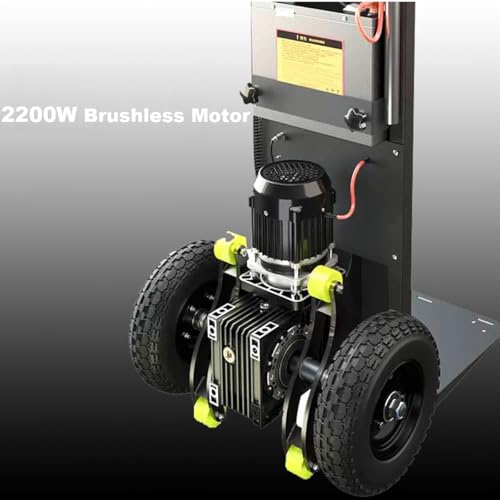 Carretilla eléctrica para escaleras 2200W 881lb negra miniatura 5