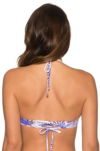 Image of Swim Systems Women's Standard Lovebirds Halter Bikini Top Swimsuit