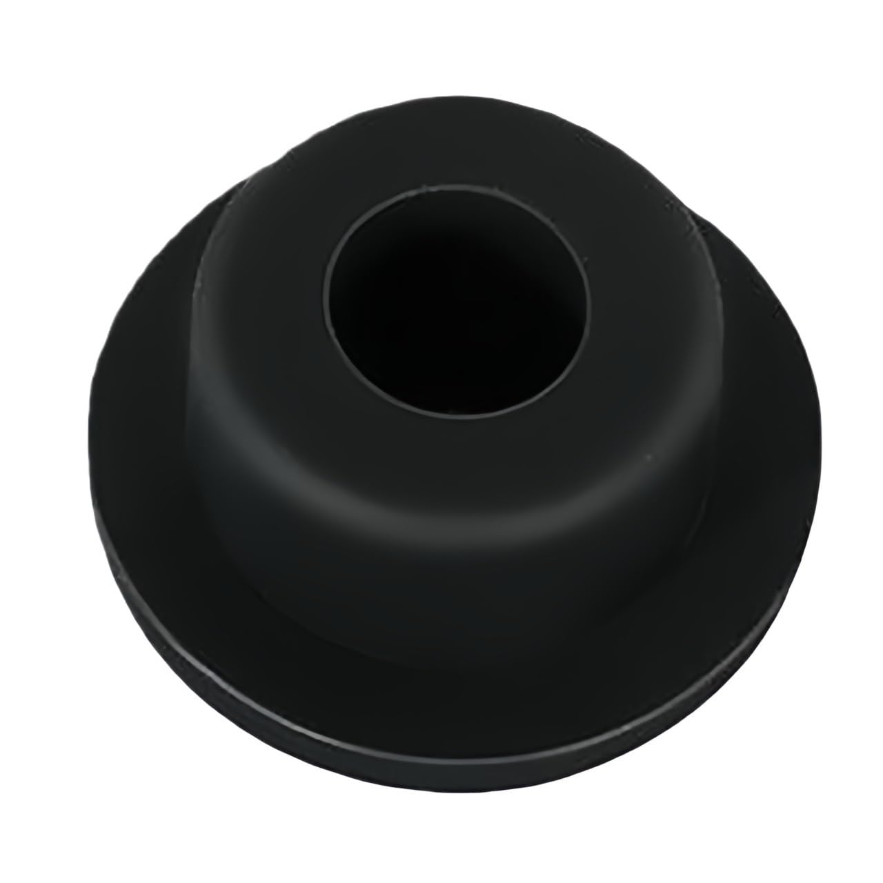1piece Silicone Plug Elastic Sealing Cap for Bottle, Round Pipe Hole T Type Stoppers for Artistic Crafts(Black,11mm)