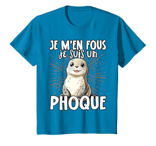 Je M'en Fous Je Suis Un Phoque - Phoque Mignon T-Shirt