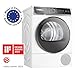 BOSCH WQB235B40 Wäschetrockner Serie 8, Wärmepumpentrockner mit 8kg Fassungsvermögen, AutoDry, SmartDry, Home Connect, AntiVibration Design, Sensitive Drying System, Weiß, 60cm