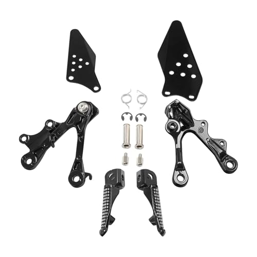 Kit supports repose-pieds avant ZX6R en aluminium haute résistance de rechange