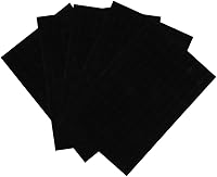 Vista 4 de EXCEART 3 sets espuma almohadilla de joyería Mat anillo bandeja inserción para exhibición de joyería pendiente titular esponja esteras 3 piezas* 3