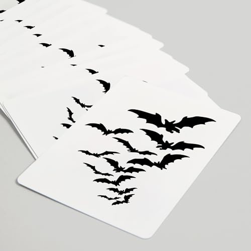 Lantern Press Bats naipes póker 52 cartas para adultos miniatura 5