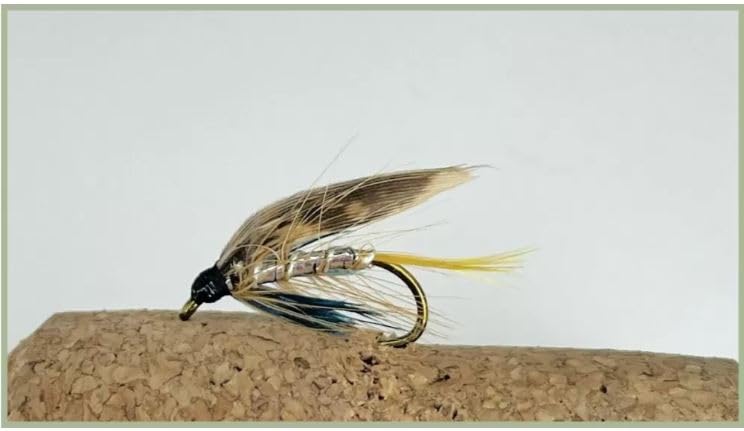 Silver Invicta Wet Trout Flies, Barbless, Rainbows, Brownies, Sea Trout Flies Choice of size and quantity (6, 12)