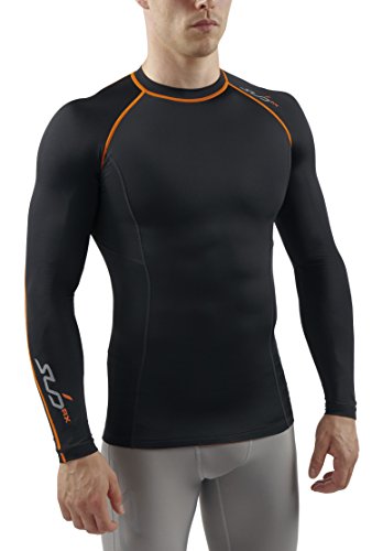 Sub Sports Mens Graduated Compression Long Sleeve Top Vest Running Recovery -XXL