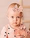 jollybows 40pcs Baby Girls Hair Bows Headbands Grosgrain Ribbon Hair Band Accessories for Infants Newborn Toddler (4In)