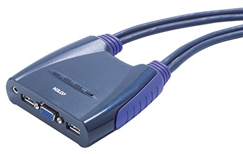 Aten 4 Port Usb Kvm & Speaker, Cs64Us-At