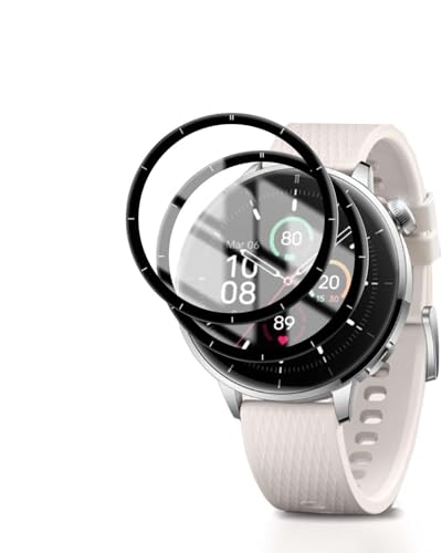 Film protection OnePlus Watch 3 43mm lot de 2 écrans 3D
