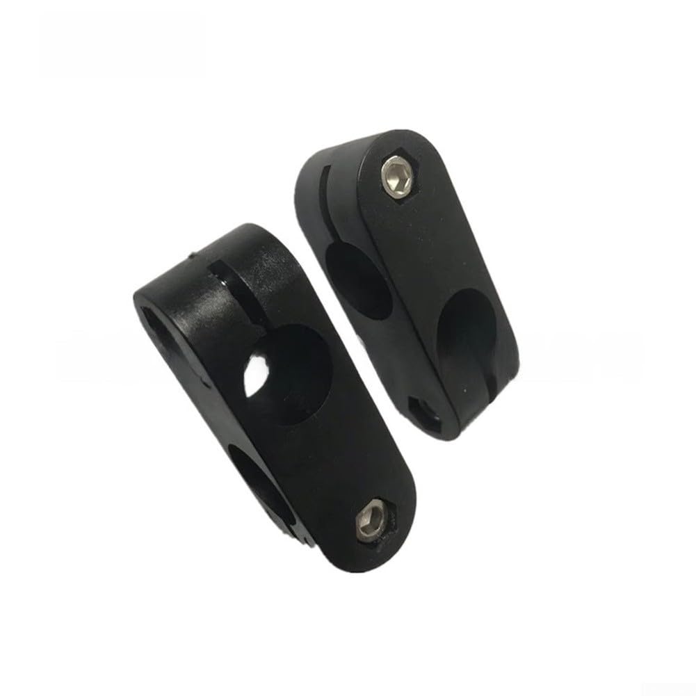 Abrazadera cruzada industrial de nailon PA66 y acero SUS202 para ejes ópticos de 12 mm