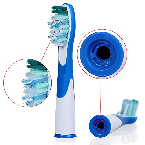 Replacement Toothbrush Heads for Oral B Sonic Complete Brush Heads Refills 4 Pack Oralb Braun Compatible Replacement Brush Heads for Sonic, Sonic Complete & Vitality Sonic Oral-B Electric Base - Thumbnail 3