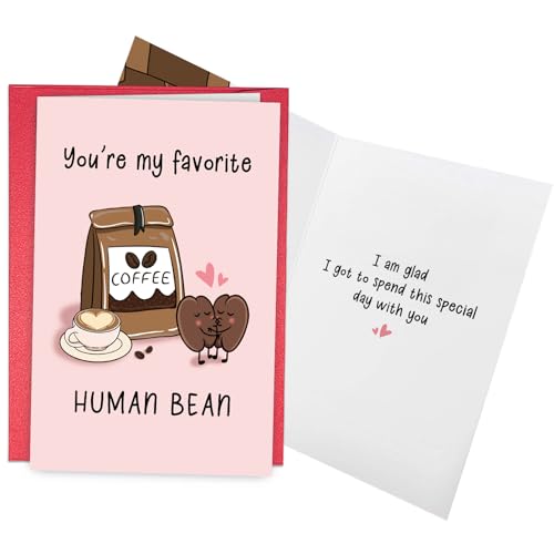 RollupJoy �t�@�j�[�R�[�q�[�r�[���o�����^�C���f�[�J�[�h�A�v�Ȃ̂��߂̃p�j�[�A�j�o�[�T���[�J�[�h�A�ނƔޏ��̂��߂̂��킢���o�[�X�f�[�J�[�h�AYou Are My Favorite Human Bean�B