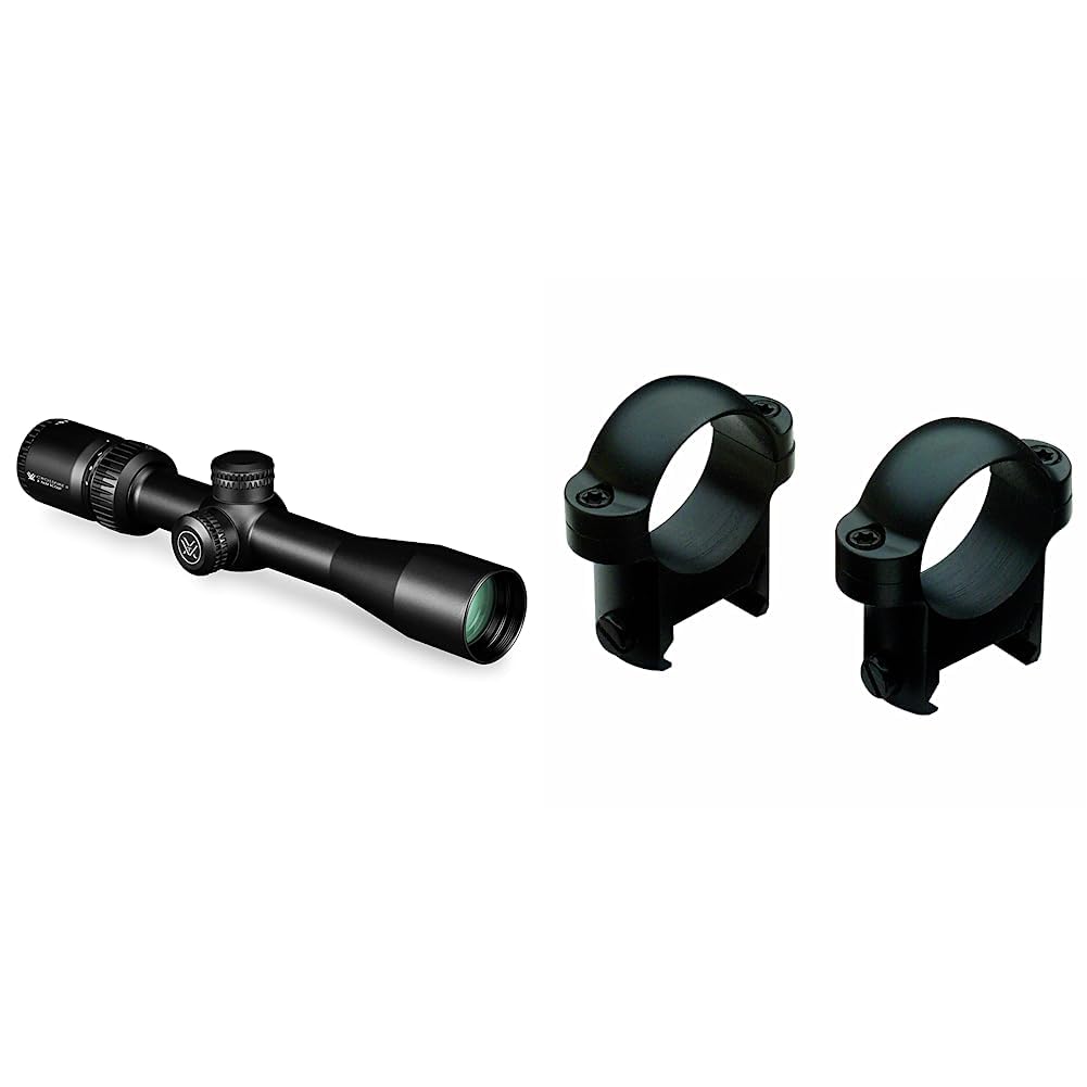 VortexOptics Crossfire II 2-7x32 Scout Riflescope + Burris Zee Rings Riflescope Mount