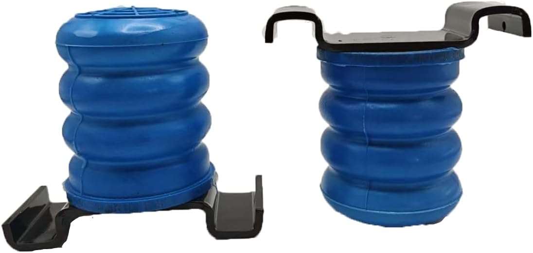 SSR-612-40 Rear Air Helper Spring Kit - Blue Bump Stop Kit | Compatible with Toyota Tacoma/Hilux (2016-2023) | Isuzu D-Max (2013-2021) | Nissan Frontier (2016-2023) for 2WD/4WD Models