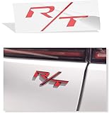 RT Lift Gate Emblem Overlay Decal Stickers - 2024-2025 Dodge Hornet RT - (Color: Gloss Red)