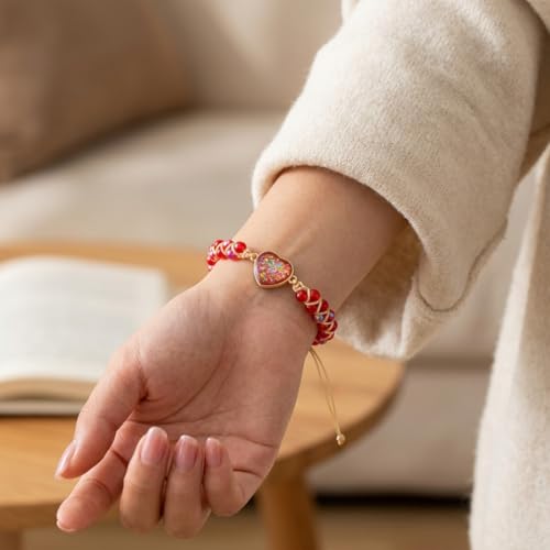 Image of YGLINE Stone Bead Yoga Meditation Bracelet Healing Crystal Double Layer Natural Gemstone Beaded Relax Anxiety Bracelets for Women Men